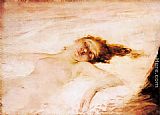 Eduardo Leon Garrido A Reclining Nude painting